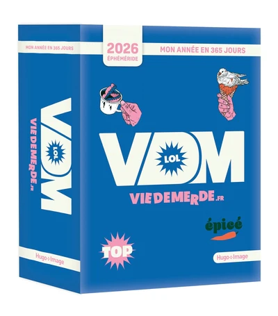 Mon année en 365 jours - 2026 - VDM Vie de merde