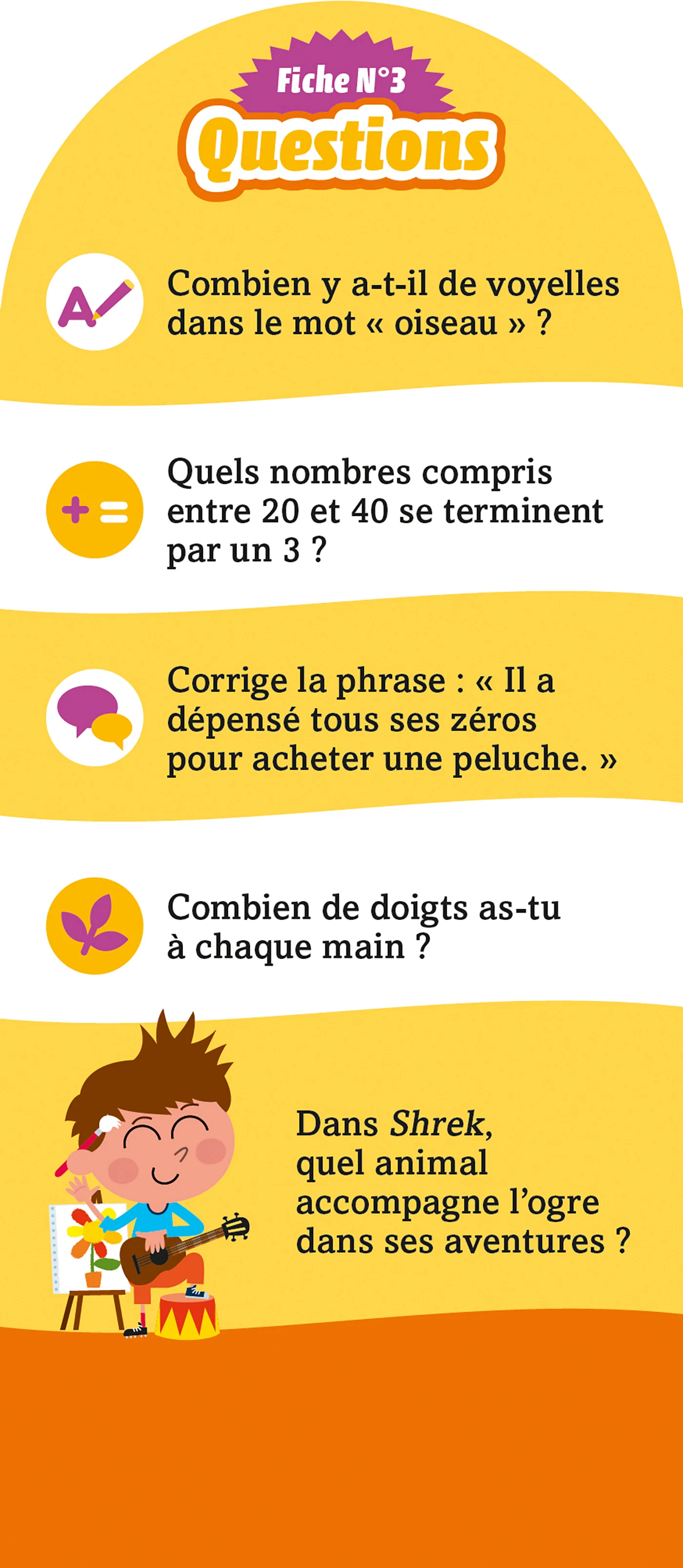 Les Incollables - 250 quiz pour réviser - Du CP au CE1 - 6/7 ans - Image 15