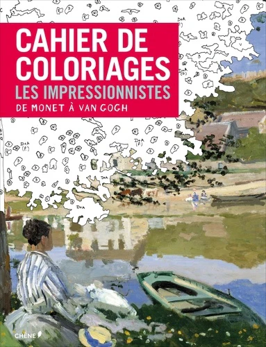 Cahier de coloriages Les Impressionnistes : De Monet Ă Van Gogh - Image 2
