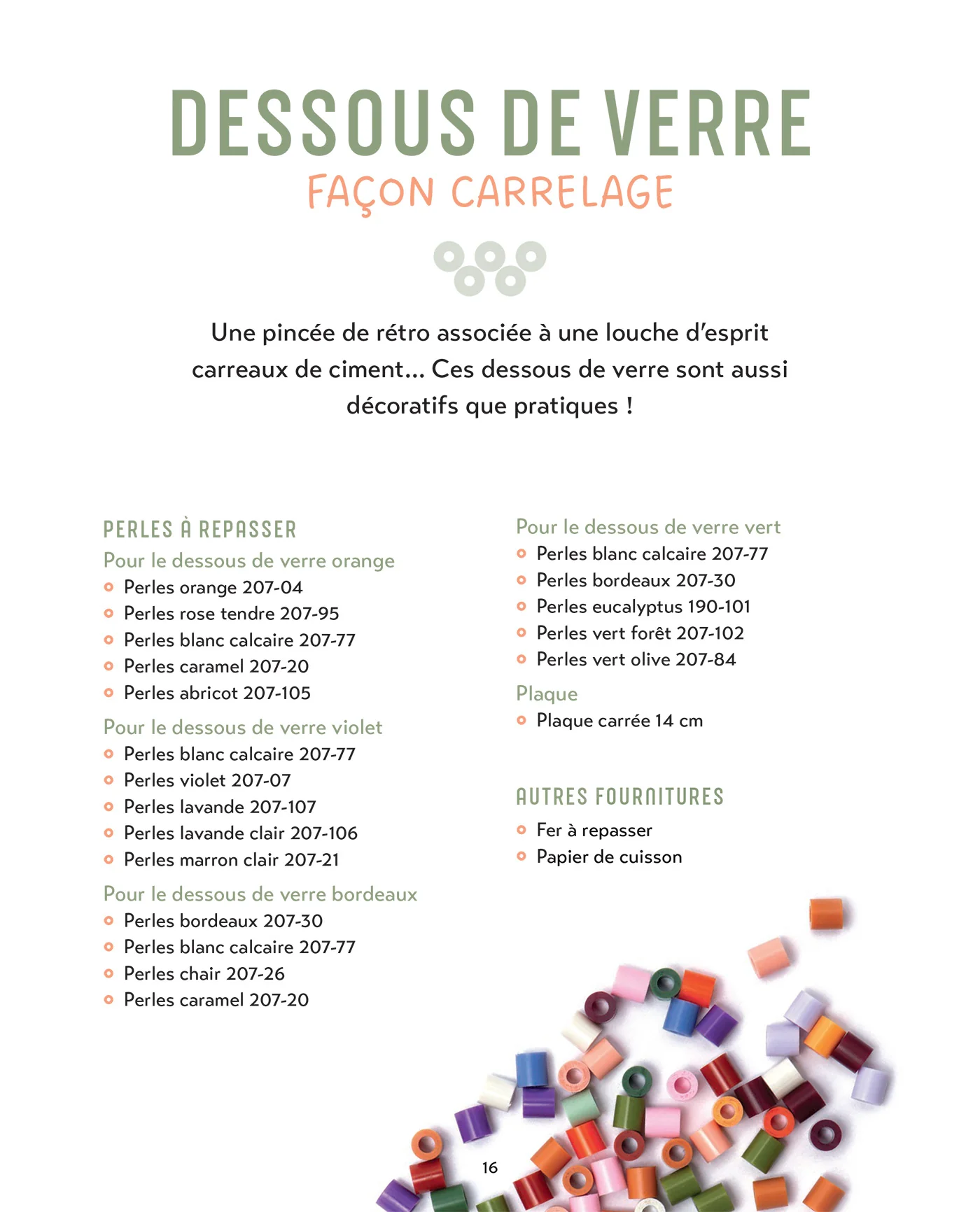 Ma déco en perles à repasser - Création 3D pour adultes - Image 34