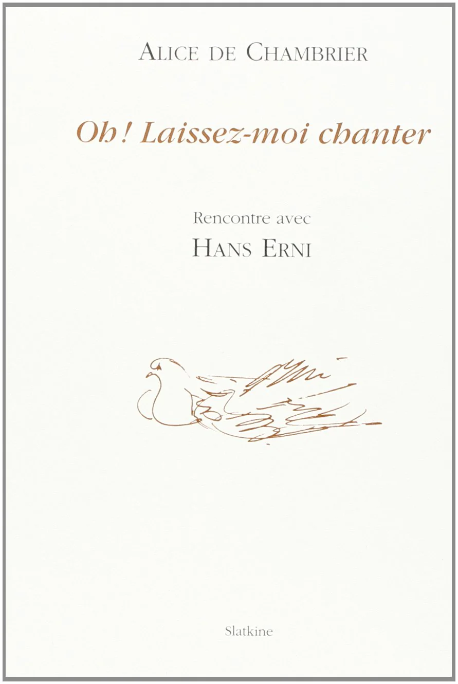 Oh laissez moi chanter