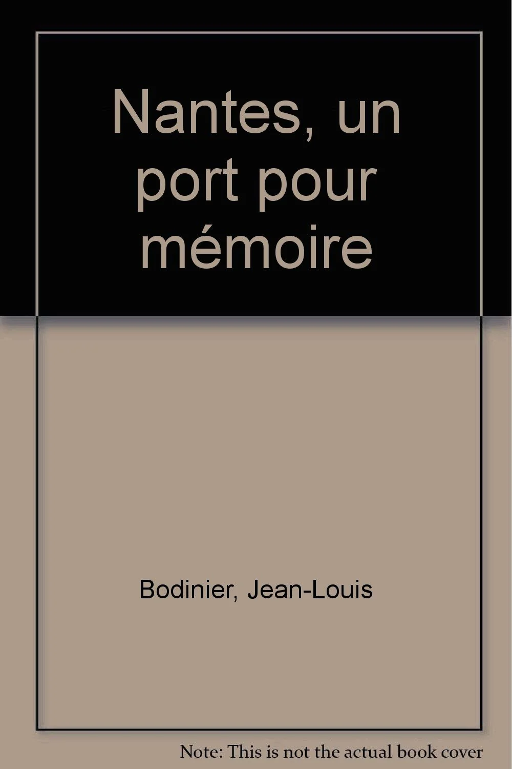 Nantes, un port pour mémoire