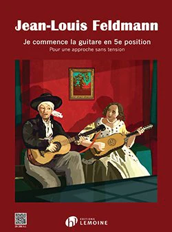 JE COMMENCE LA GUITARE EN 5E POSITION (POUR UNE APPROCHE SANS RENSION) --- GUITARE