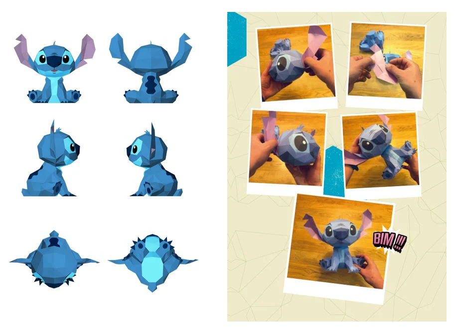 Papertoy Disney Stitch - Image 4