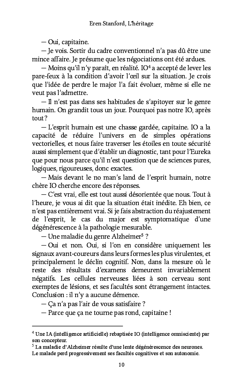 Eren Stanford, L'héritage - Image 18