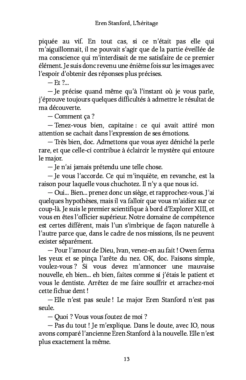 Eren Stanford, L'héritage - Image 21