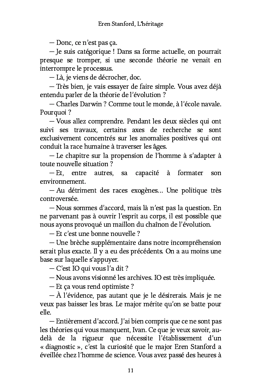 Eren Stanford, L'héritage - Image 8