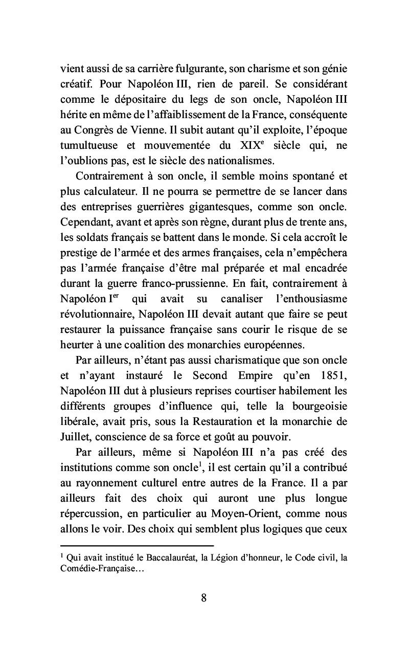 Du congrès de Vienne à Napoléon III et les retombées de la politique française au Proche-Orient - Image 4