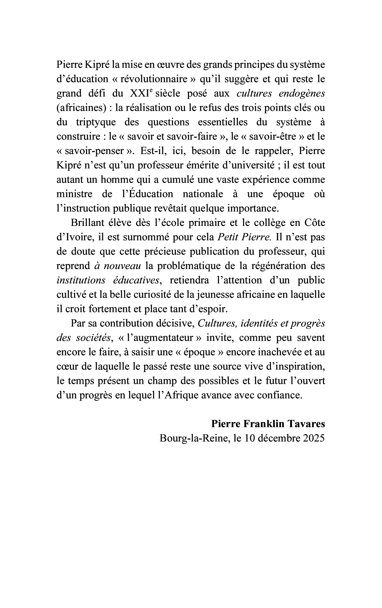 Cultures, identités et progrès des sociétés - Image 37