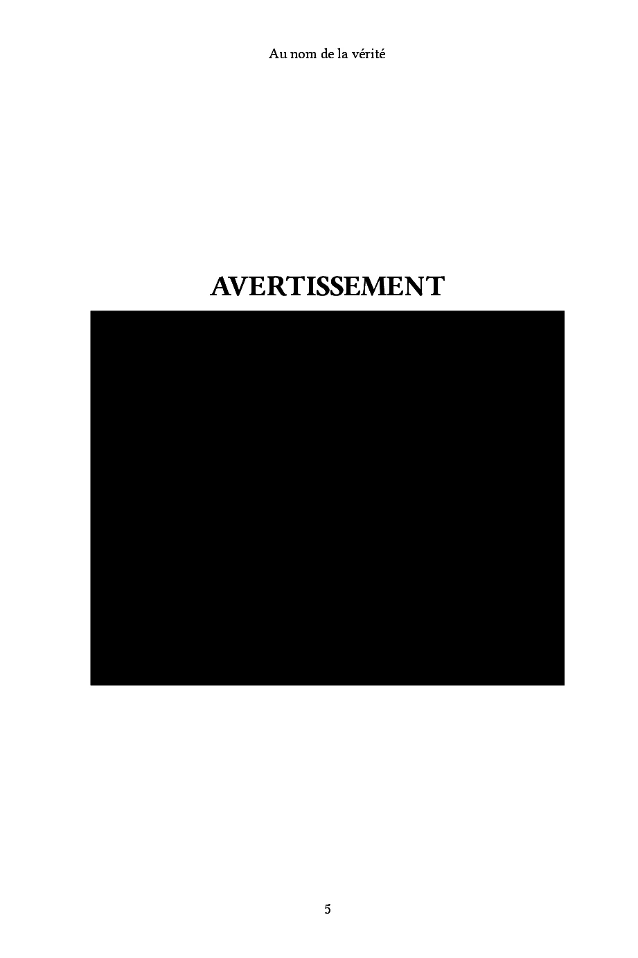 Au nom de la vérité - Image 13