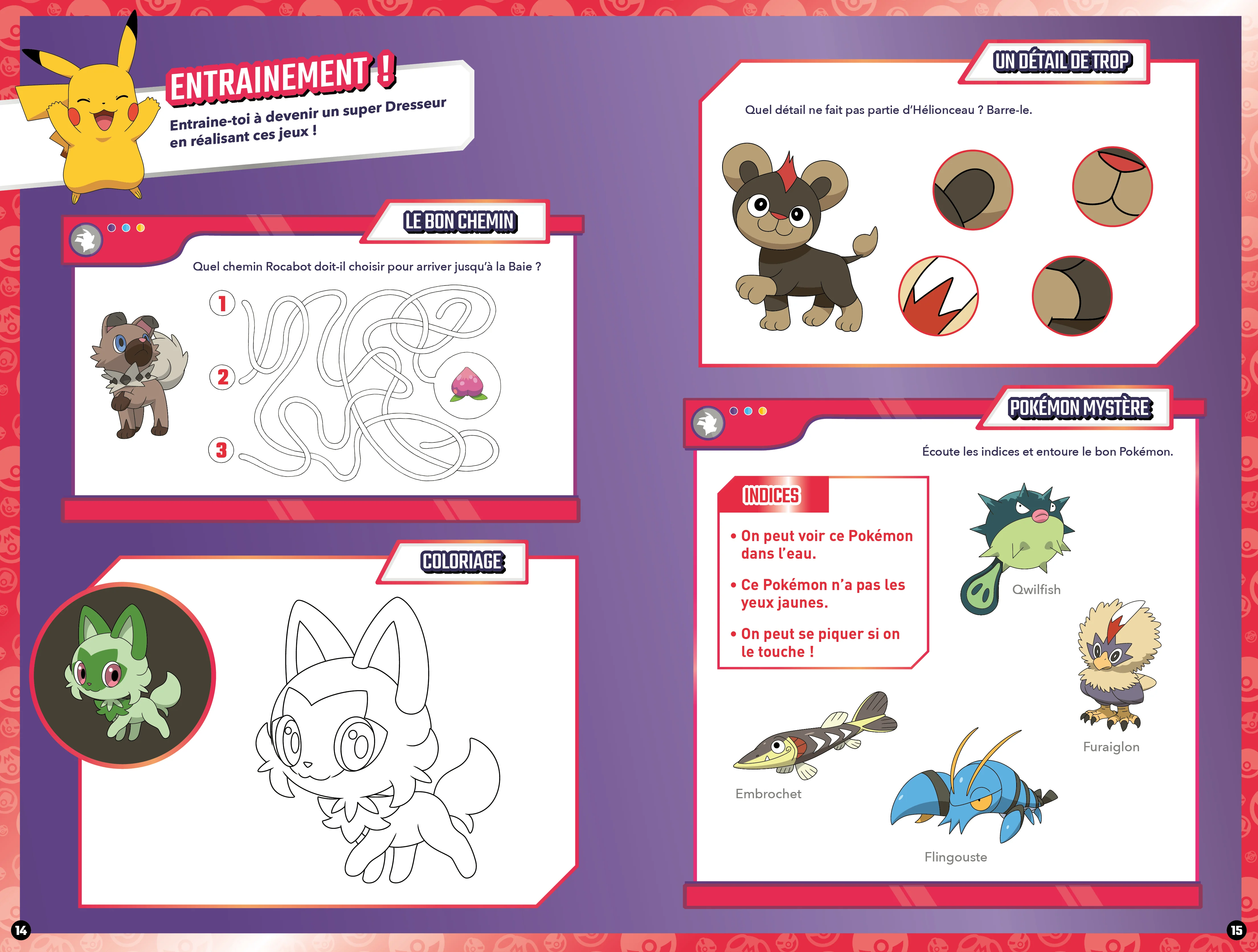 Cahier de vacances Pokémon 2026 - De la MS à la GS - Image 11
