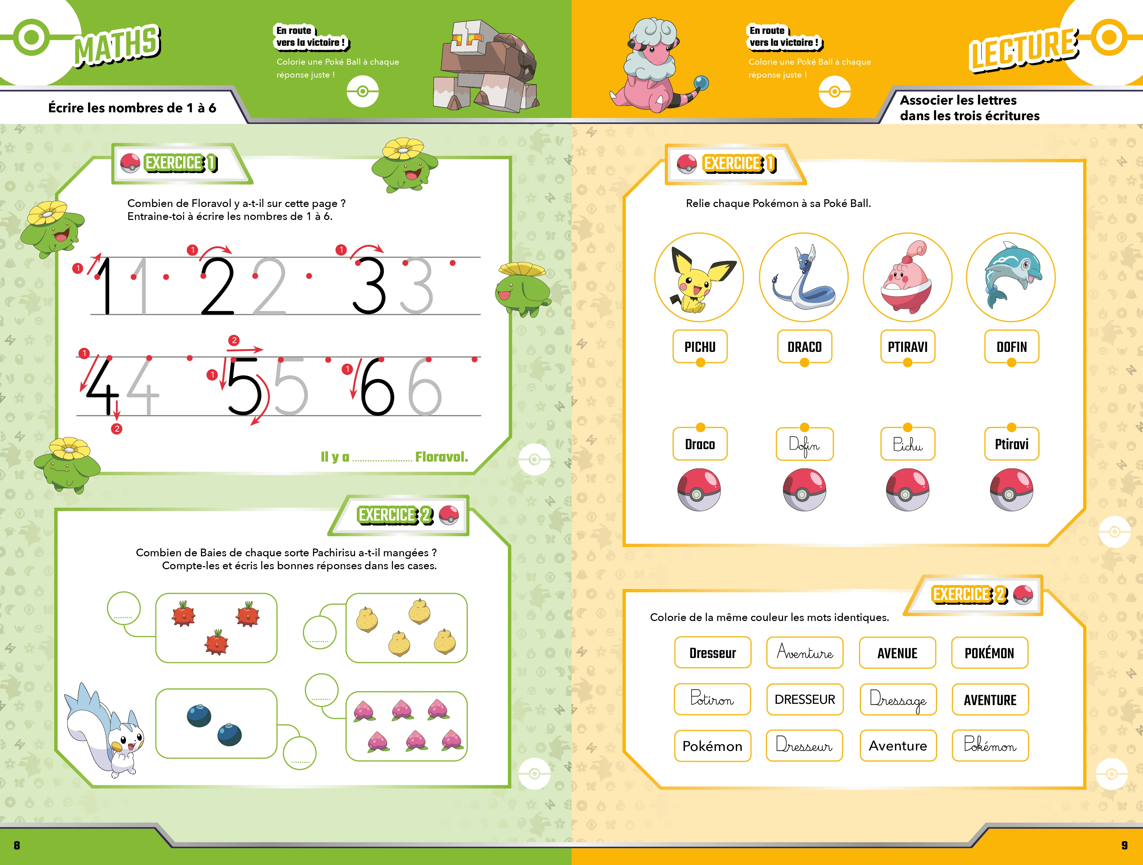 Cahier de vacances Pokémon 2026 - De la MS à la GS - Image 4