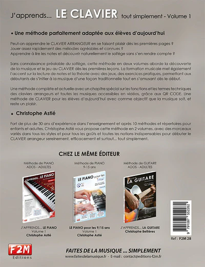 J'APPRENDS LE CLAVIER - VOL 1 - Image 2